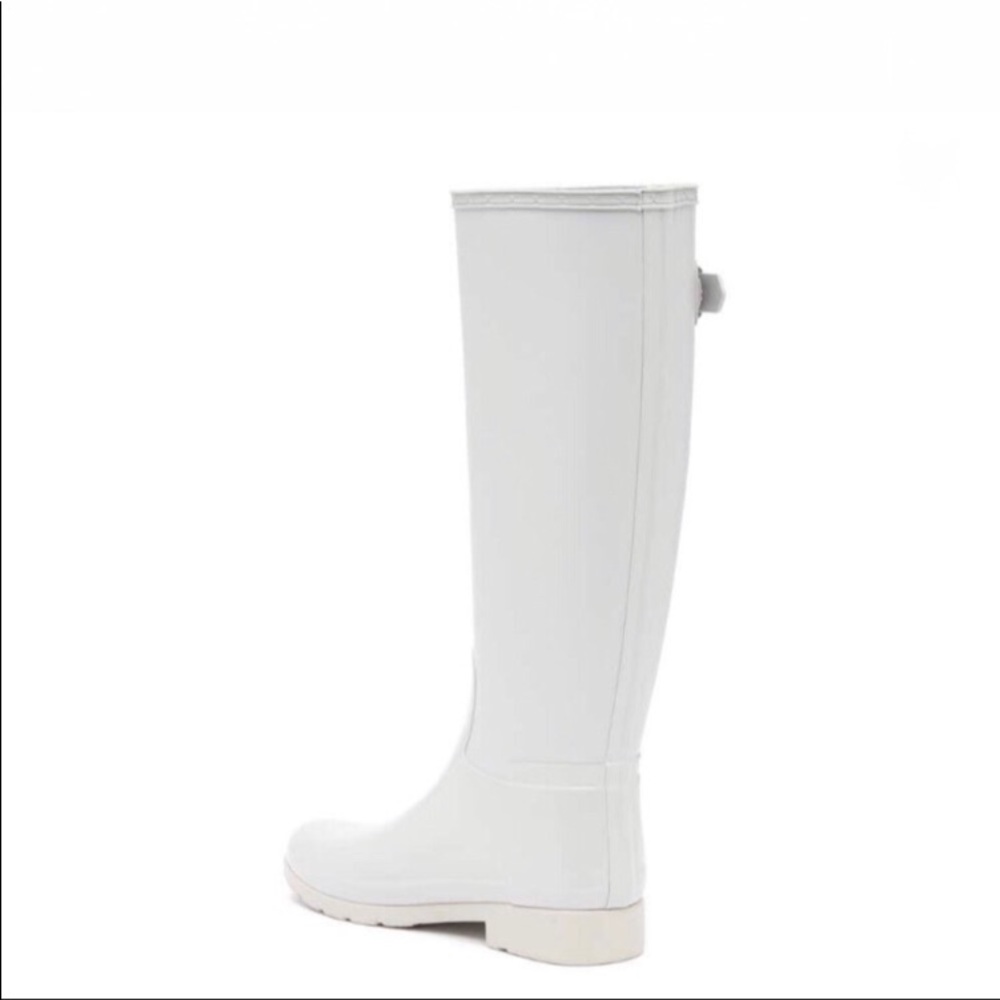 ❗️LAST PAIR❗️ HUNTER Light Gray Rainboots - Picture 2 of 5
